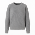 Grey Knit Pullover
