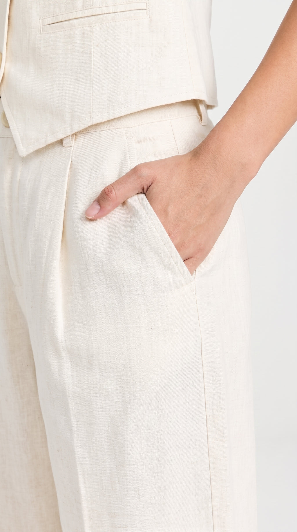 Wide Leg Linen Pants