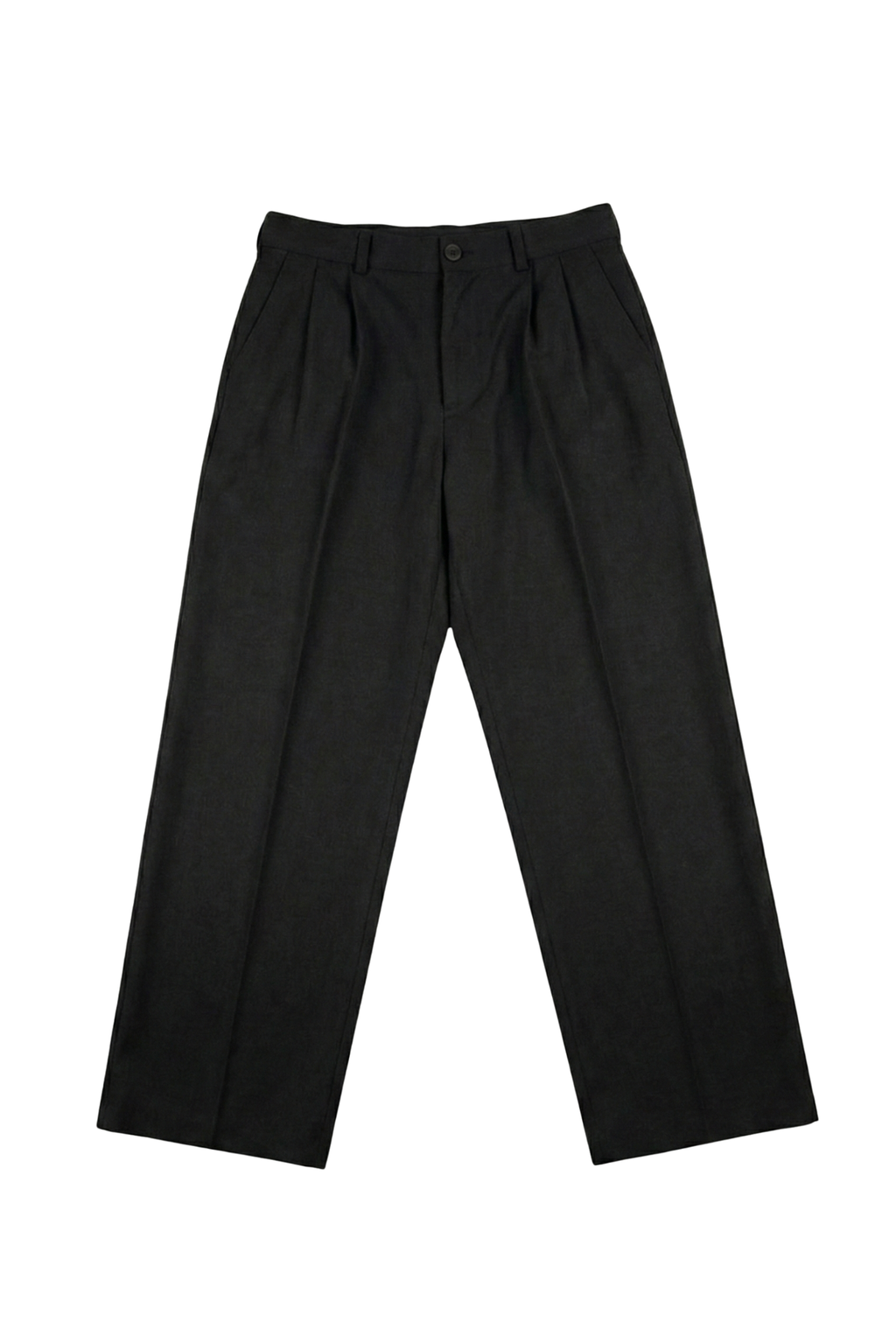 Black Pleated Pants