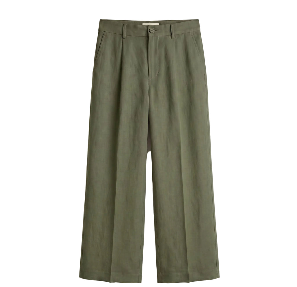 Wide Leg Linen Pants